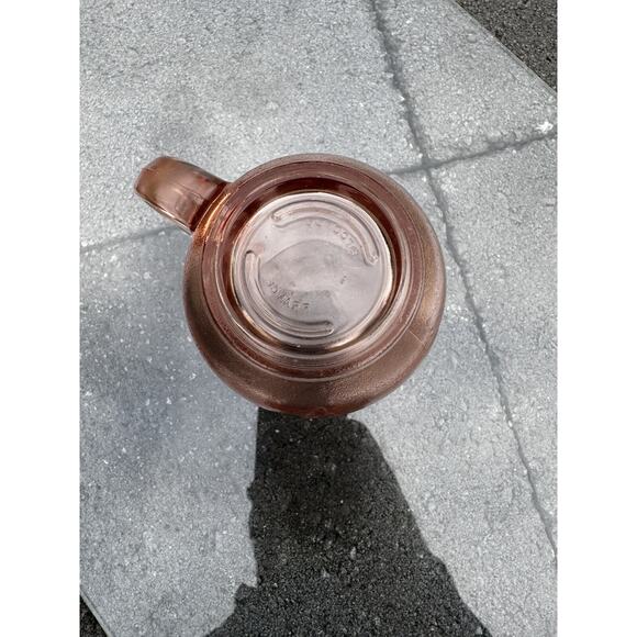 Vintage Arcoroc France Rosaline 8 Oz Pink Glass Rose Coffee Mugs ~set Of 4 - Picture 14 of 14